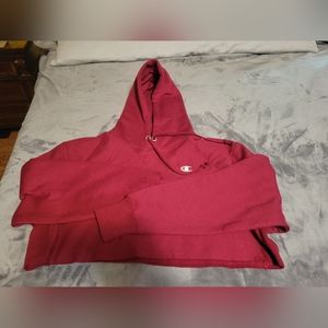 Champion crop sweat shirt